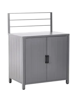 4er-Set Gartenküche VIGGIANO in Grau