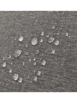 2er-Set Gartenstuhl O16, Anthrazit Kissen dunkelgrau