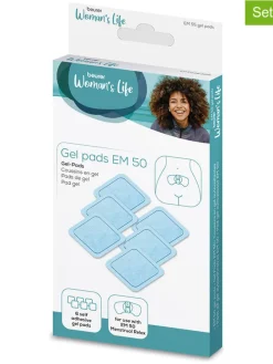 6er-Set: Gelpads in Hellblau