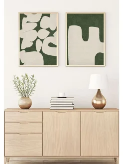 2er-Set: Gerahmte Kunstdrucke