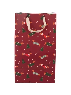 12er-Set: Geschenktüten ''Natalotto'' in Rot - (B)23 x (H)39 x (T)15 cm