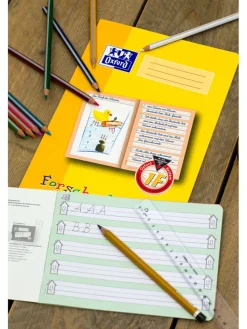 10er-Set: Geschichtenhefte in Gelb/ Grün - DIN A5