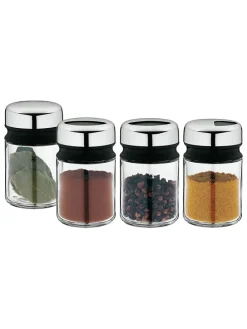 4er-Set: Gewürzgläser 