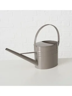 2er-Set: Gießkannen "Moldura" in Lila/ Grau - (B)43 x (H)25,5 x (T)13 cm