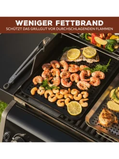 2-er-Set Grillplatte