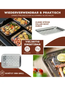 2-er-Set Grillschale