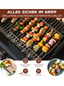 6-er-Set Grillspieße