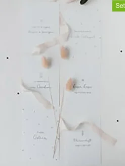 6er-Set: Grußkarten "Danke" in Weiß/ Bunt