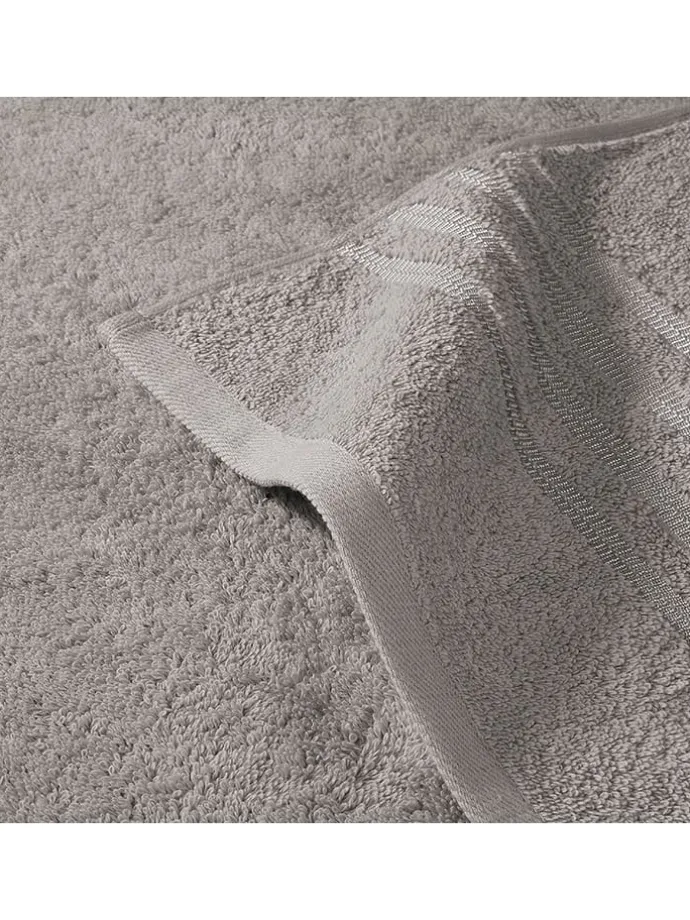 5er-Set: Gästehandtücher "Milano" in Hellgrau