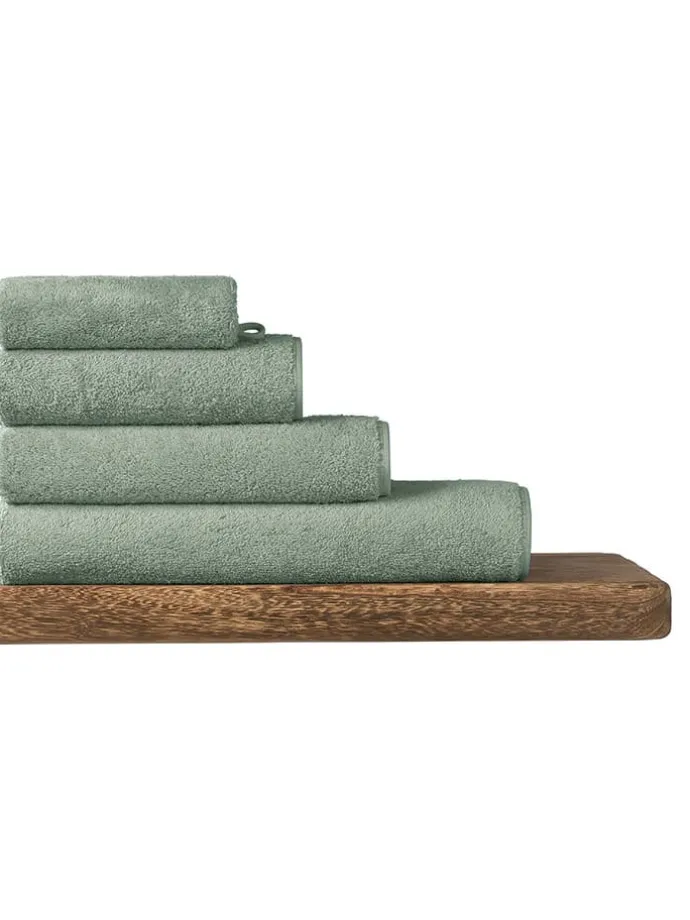 5er-Set: Gästehandtücher "Milano" in Hellgrün