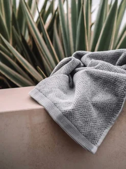 4er-Set: Gästehandtücher "The Guest Set" in Grau