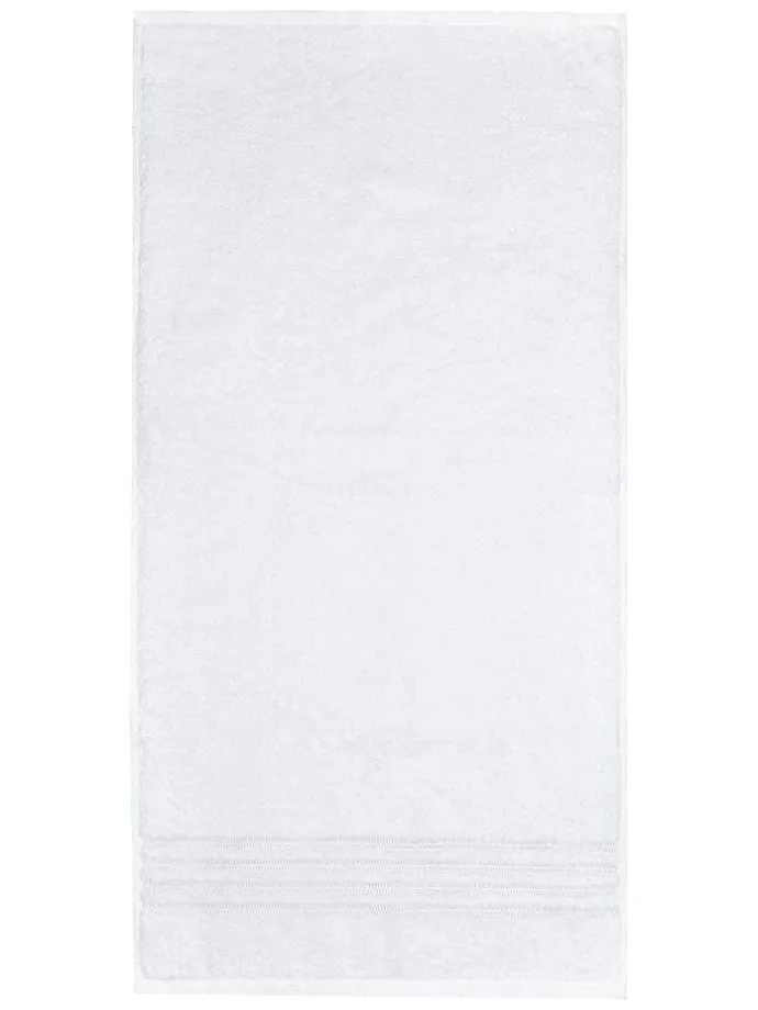 4er-Set: Handtücher "Milano" in Weiß