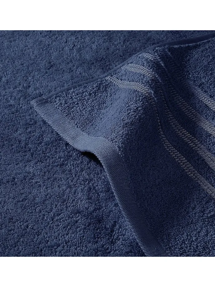 4er-Set: Handtücher "Milano" in Dunkelblau