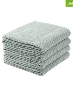 4er-Set: Handtücher "Turin" in Petrol