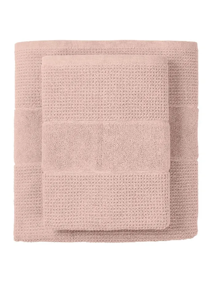 4er-Set: Handtücher "Turin" in Rosa