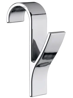 4er-Set: Handtuchhaken in Silber - (H)10,5 cm