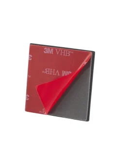 2er-Set: Handtuchhaken ''Square'' in Schwarz - (B)4,5 x (H)4,5 x (T)2,7 cm