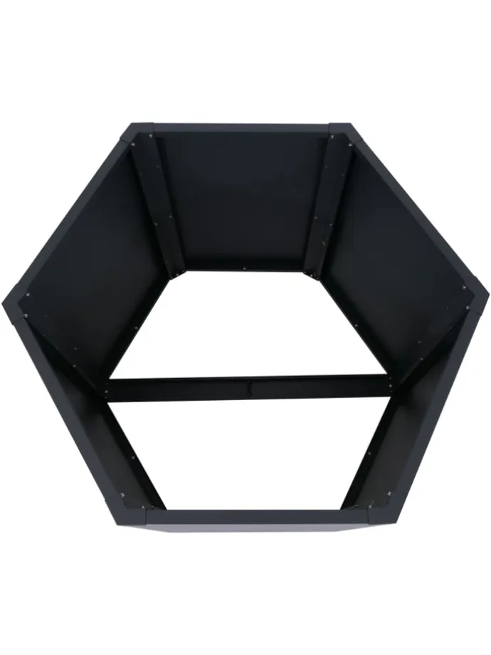 3er-Set Hochbeet P64, Anthrazit