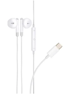 2er-Set: In-Ear-Kopfhörer in Weiß