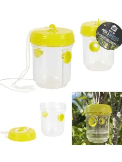 2er-Set: Insektenfalle in Transparent/ Gelb