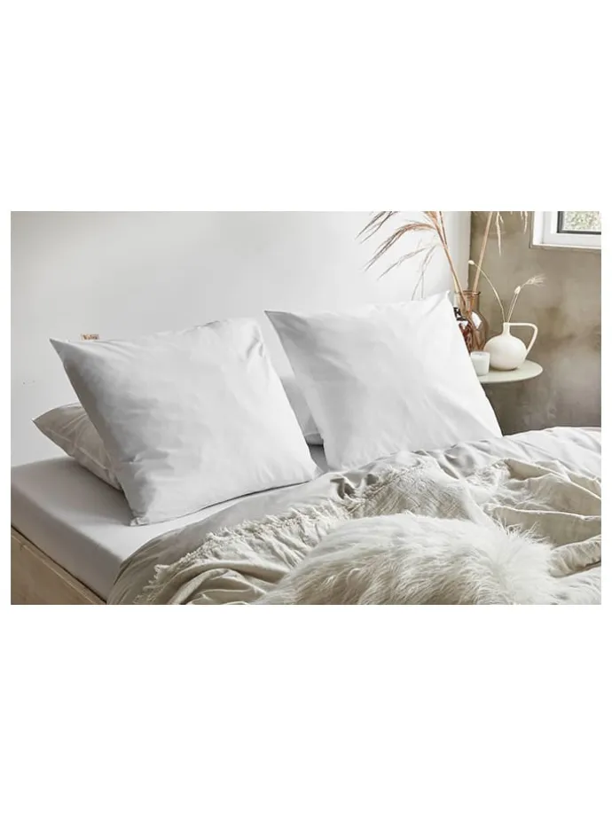 2er-Set: Kissenbezüge in Weiß