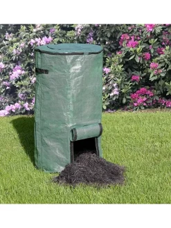 2er-Set: Komposttaschen in Grün, 2x 125 l