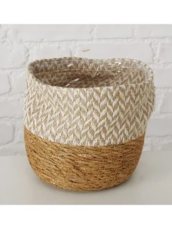 3er-Set: Körbe "Enisa" in Hellbraun/ Beige