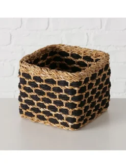 3er-Set: Körbe ''Nura'' in Hellbraun/ Schwarz