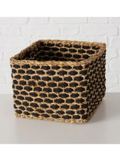 3er-Set: Körbe ''Nura'' in Hellbraun/ Schwarz