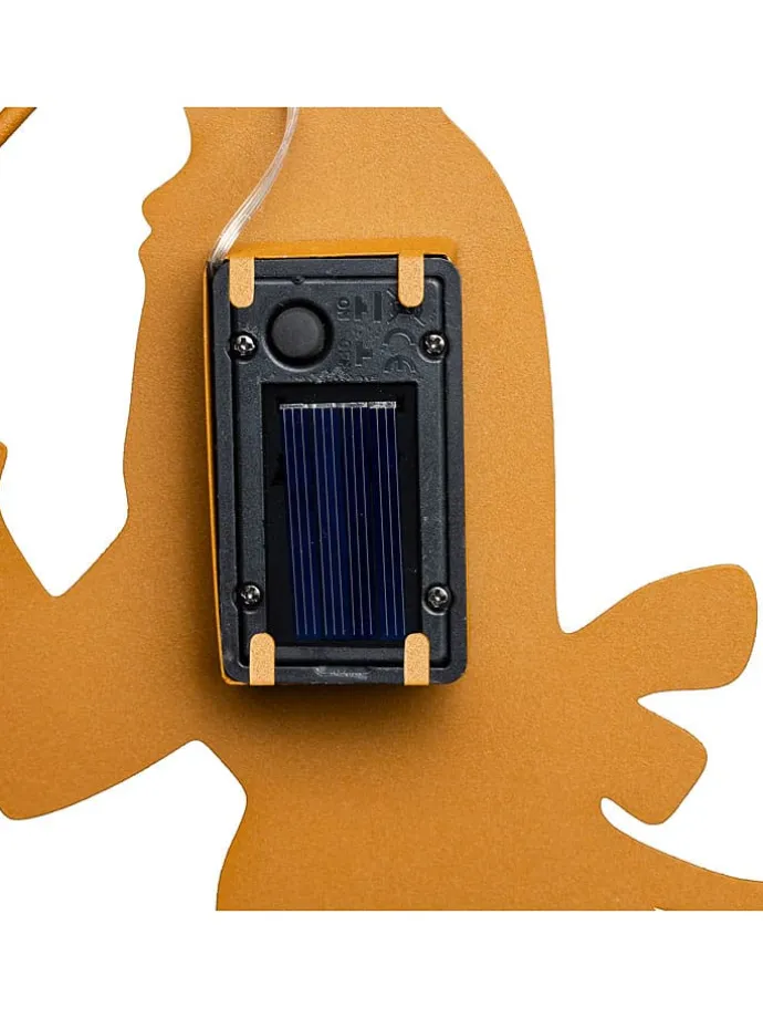 2er-Set: LED-Gartenstecker in Kupfer