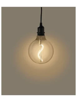 3er-Set: LED-Glaskugeln - (H)100 x Ø 12,5 cm