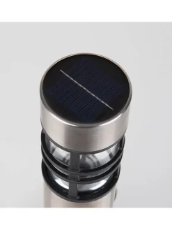 3er-Set: LED-Solar-Gartenspieße 