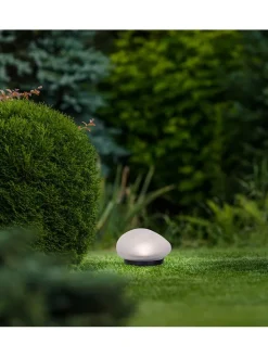 2er-Set: LED-Solar-Gartenspieße 