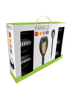 5er-Set: LED-Solar-Gartenstecker 