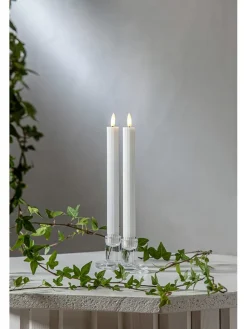 2er-Set: LED-Wachskerze 