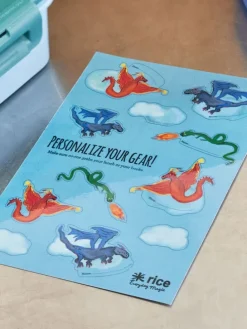 2er-Set: Lunchbox-Sticker 