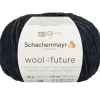 10er-Set: Mixgarne "wool4future" in Dunkelblau - 10x 50 g
