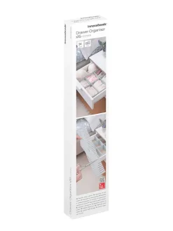 16er-Set: Organizer in Grau - (L)37 x (B)0,20 x (H)7 cm