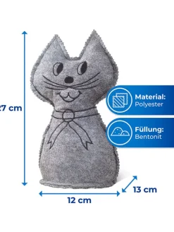 2er-Set: Raumentfeuchter in Grau - (B)12 x (H)27 cm