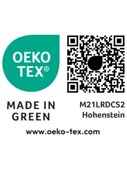 2er-Set: Renforcé-Kissenhüllen in Lila