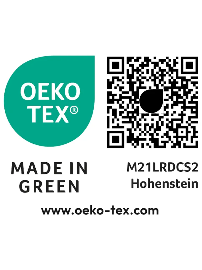 2er-Set: Renforcé-Kissenhüllen in Grün