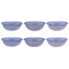 6er-Set: Salatschalen "Dark" in Dunkelblau - Ø 21 cm
