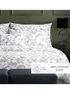 2er-Set: Satin-Kissenbezüge 