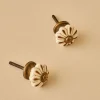 2er-Set: Schrankgriffe ''Aeris'' in Creme - (H)6,5 x Ø 3 cm