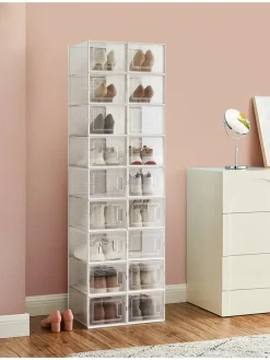 18er-Set: Schuhboxen - (B)25 x (H)19 x (T)35 cm