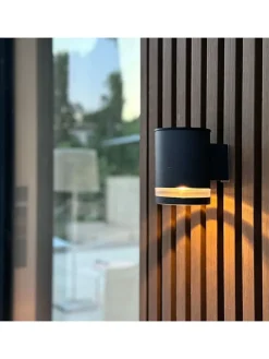 2er-Set: Solar-Wandleuchten 