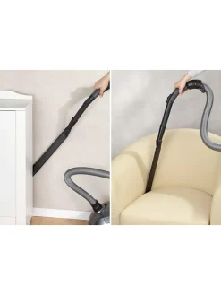 2er-Set: Staubsauger-Aufsätze in Schwarz - (H)94 cm