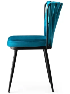 2er-Set: Stühle in Türkis - (B)43 x (H)82 x (T)43 cm