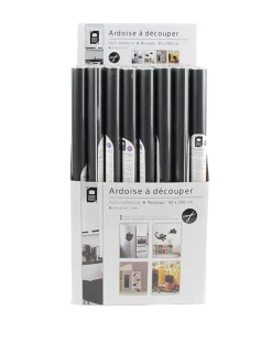 2er-Set: Tafelsticker in Schwarz - (L)100 x (B)45 cm