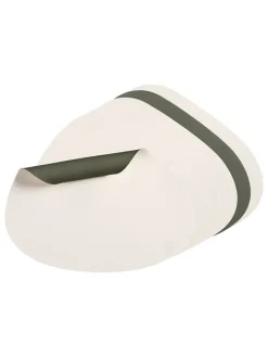 6er-Set: Tischsets in Grün/ Creme - (L)44 x (B)37 cm